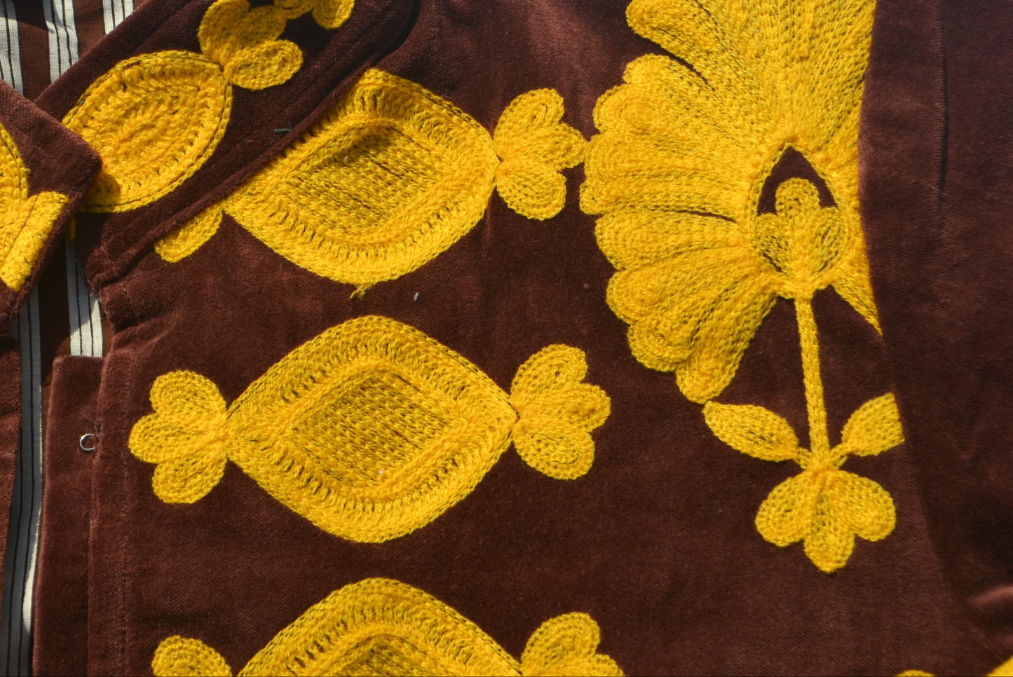 marron jacket