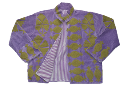 mauve jacket
