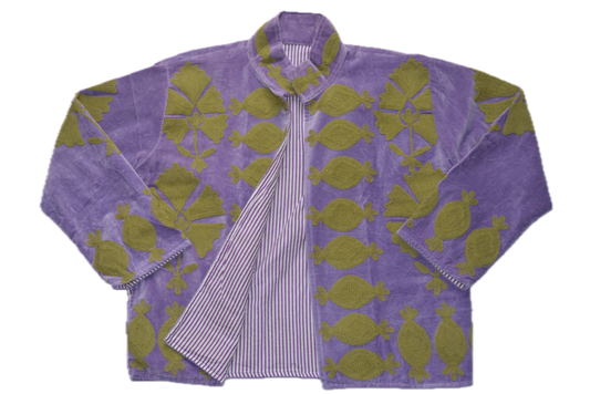 mauve jacket