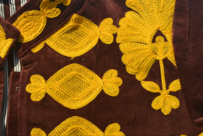 marron jacket