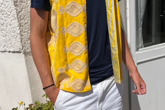 ivory vest